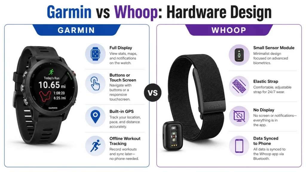 Garmin vs Whoop: Key Differences Explained