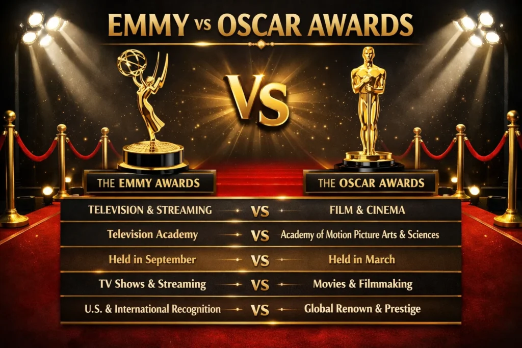 Emmy vs Oscar: Key Differences Explained