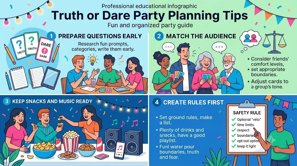 Truth or Dare Party Planning Tips