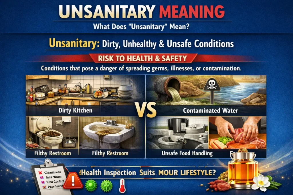 What Does Unsanitary Mean