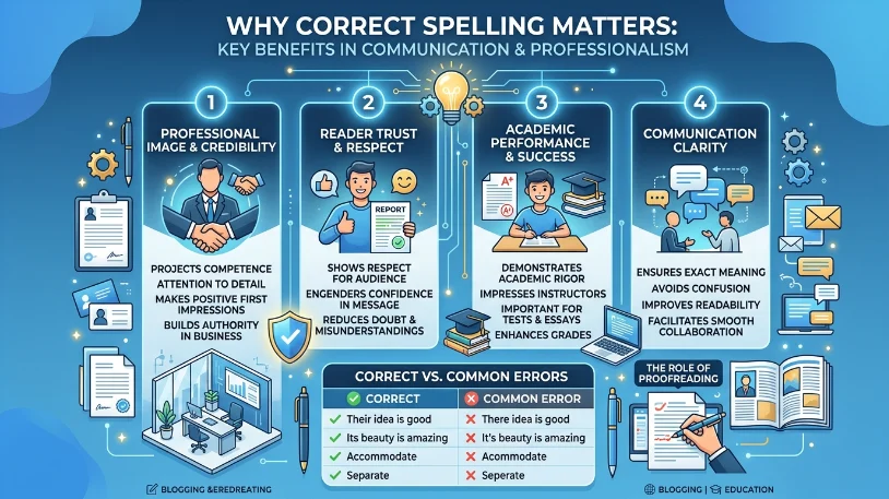 Why Correct Spelling Matters