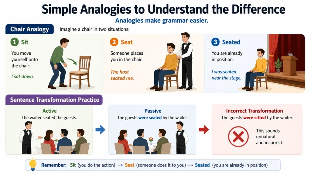 Simple Analogies to Understand the Difference