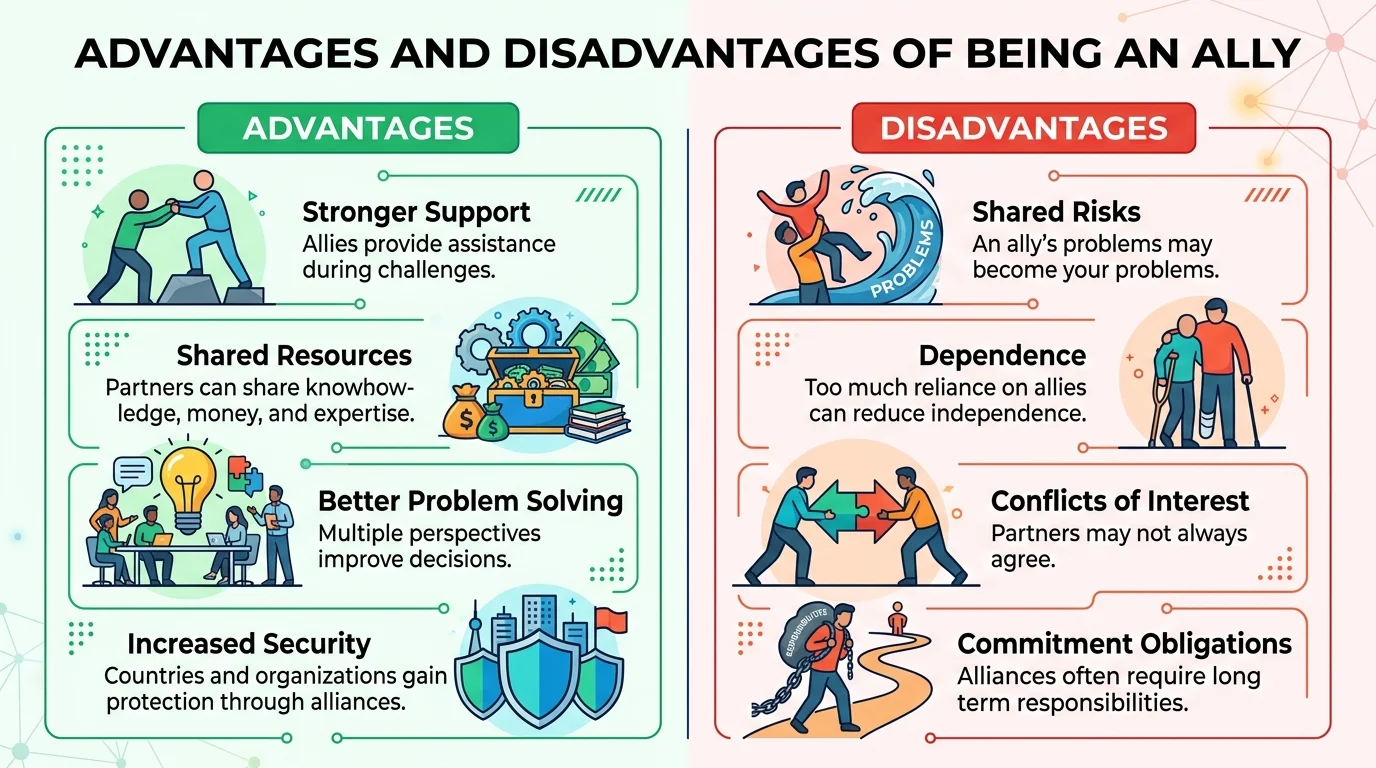 Advantages and Disadvantages of Being an Ally