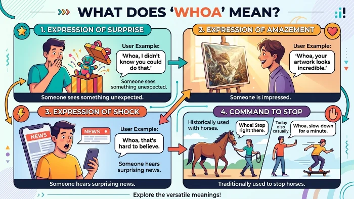 What Does Whoa Mean?