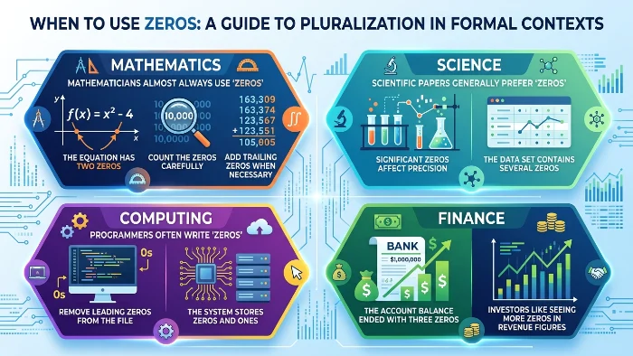 When to Use Zeros