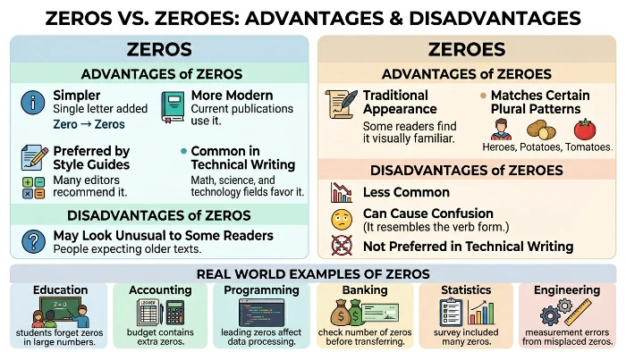 Advantages and Disadvantages of Each Form