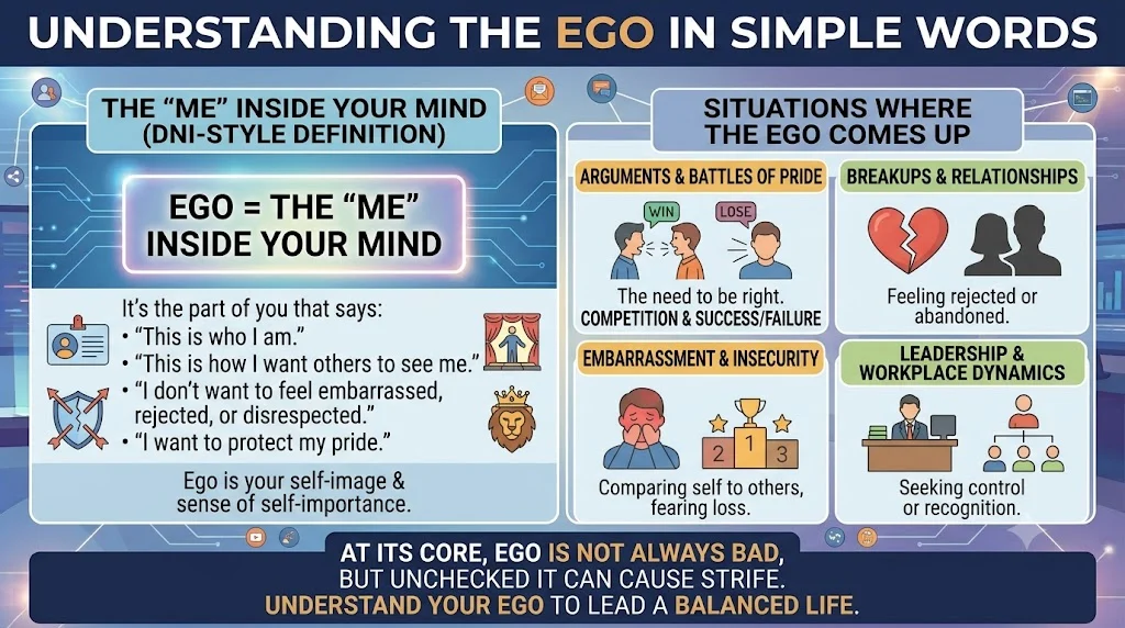 Ego Meaning in Simple Words