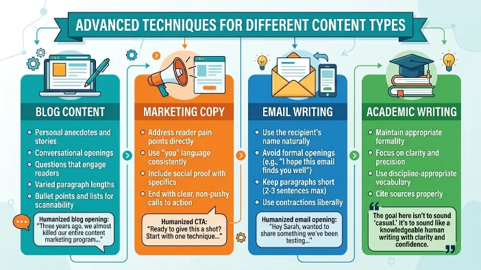 Advanced Techniques for Different Content Types