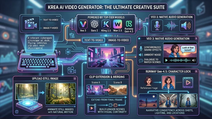 Krea AI Video Generator