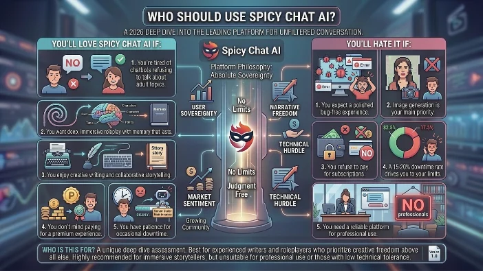 Who Should Use Spicy Chat AI?