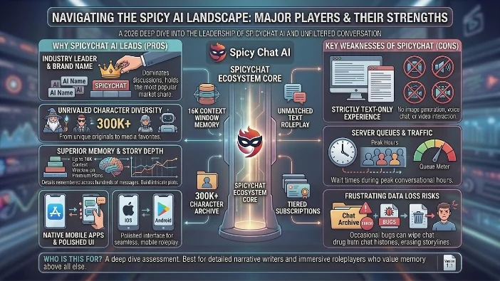 The Spicy AI Landscape: Major Players and Their Strengths