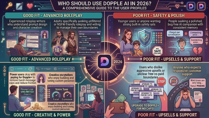 Who Should Use Dopple AI in 2026?