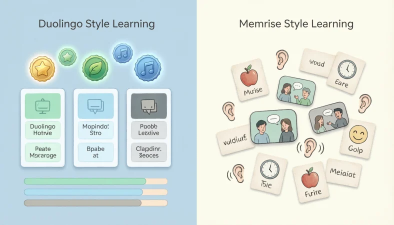 memrise vs duolingo