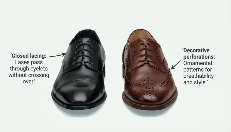 oxfords vs brogues