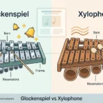 glockenspiel vs xylophone