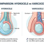 hydrocele vs varicocele