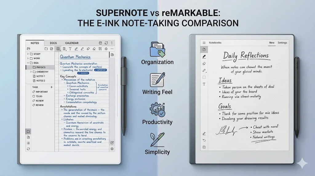 supernote vs remarkable