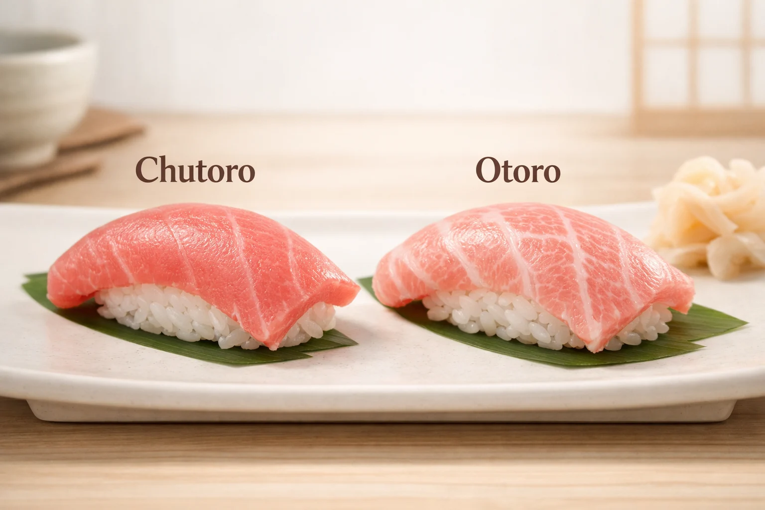 chutoro vs otoro