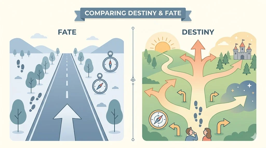 destiny vs fate