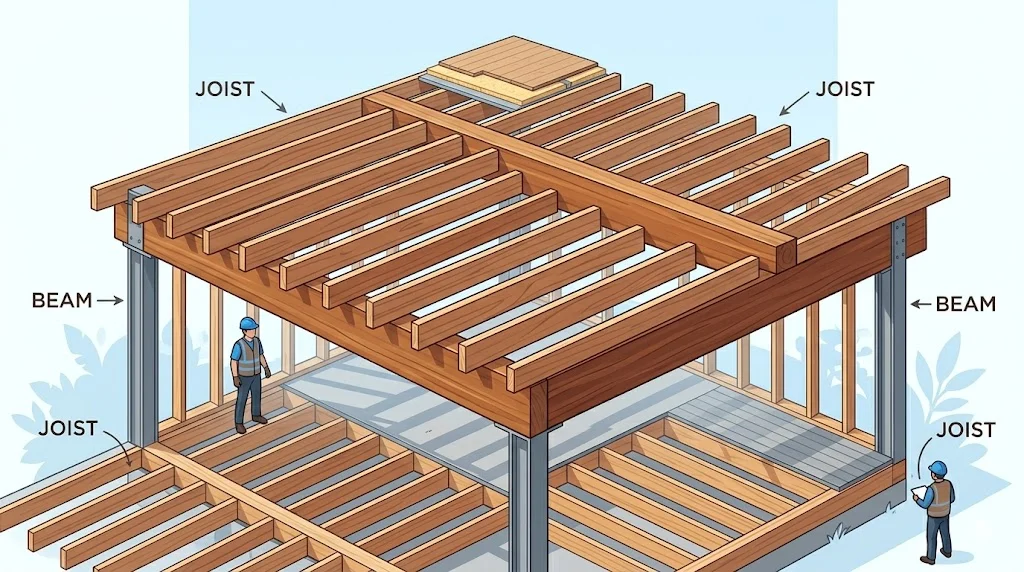 joist vs beam
