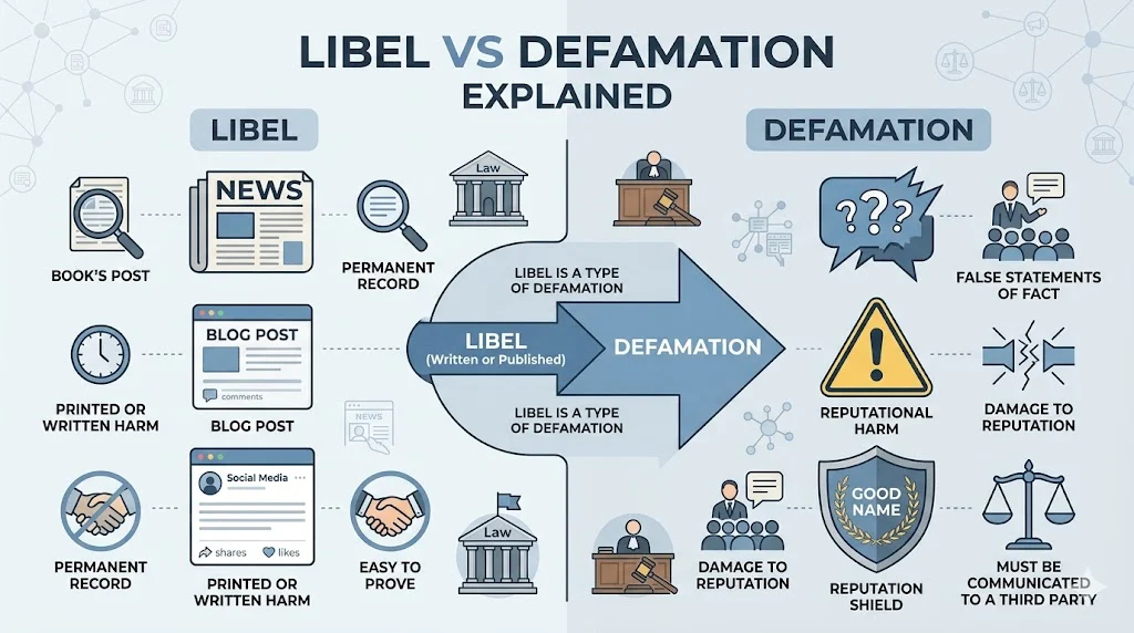 libel vs defamation