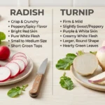 radish vs turnip