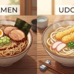 ramen vs udon