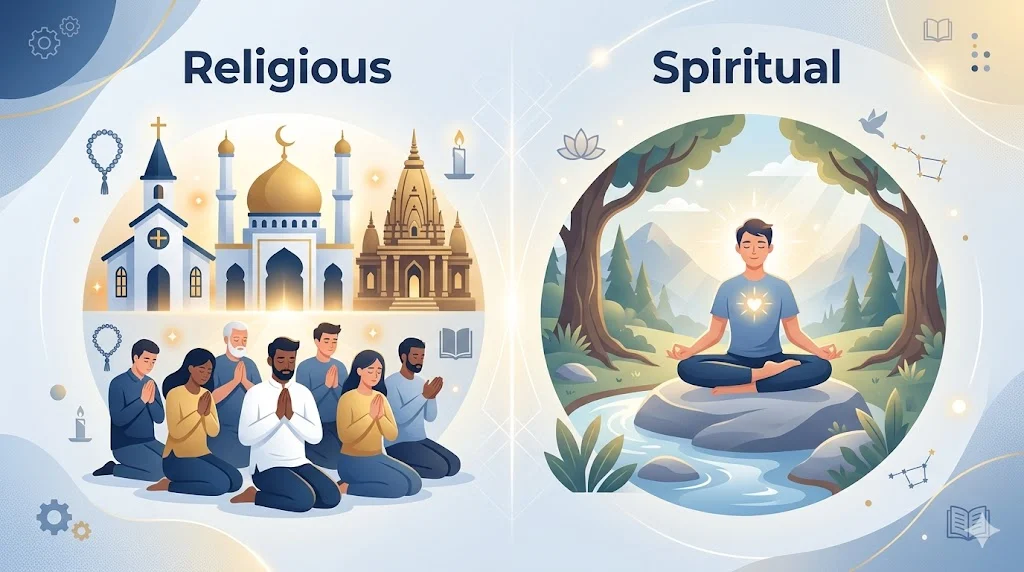 religious vs spiritual