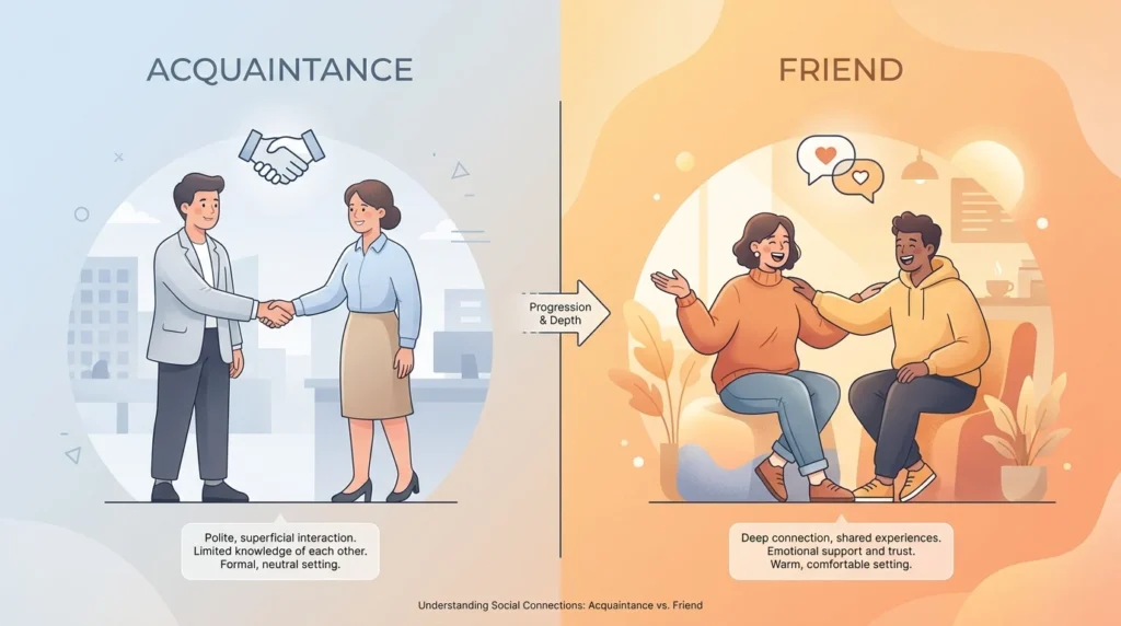 acquaintance vs friend