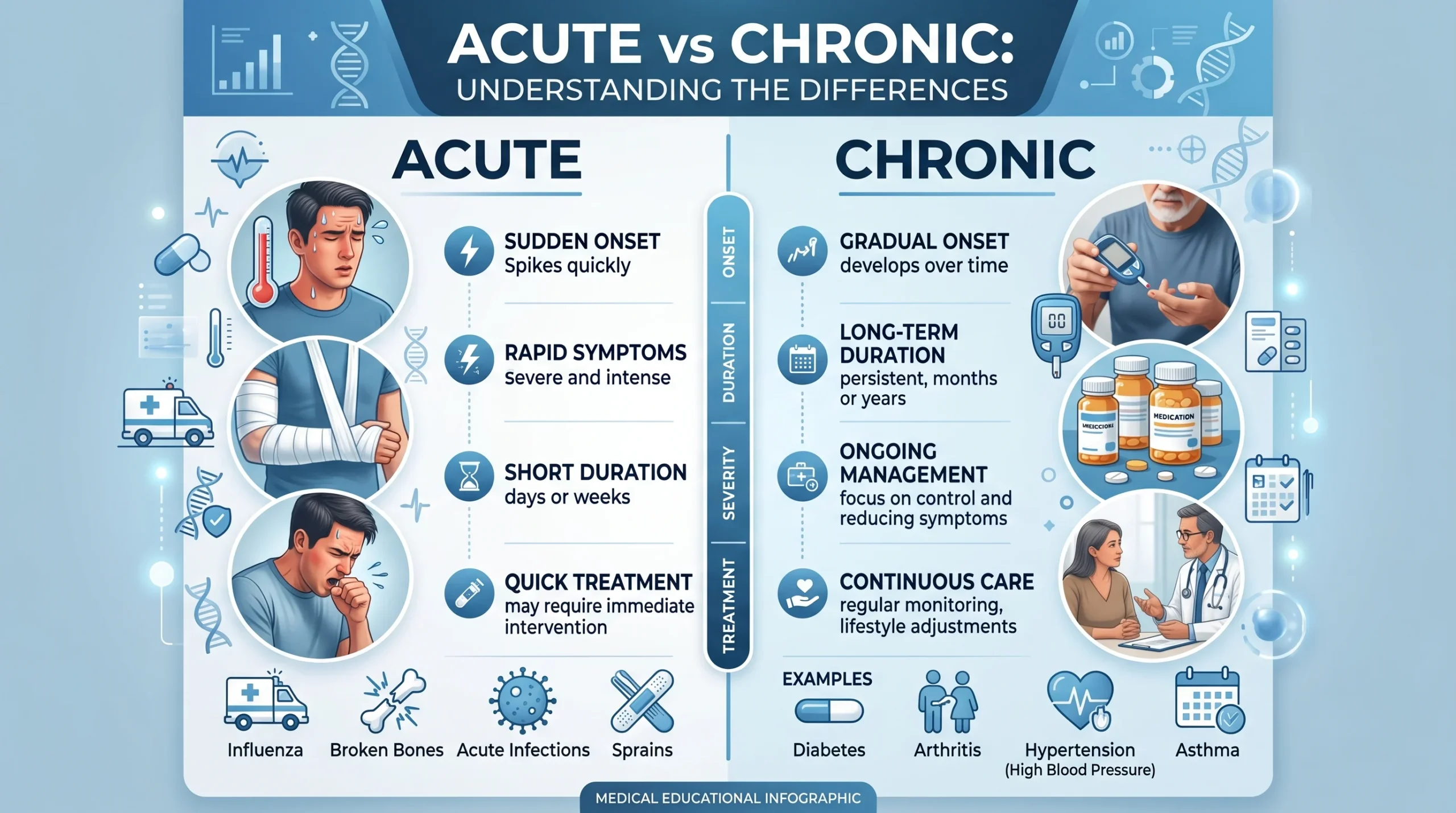 acute or chronic