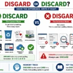 disgard or discard