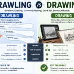 drawling or drawing