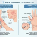 eczema vs scabies