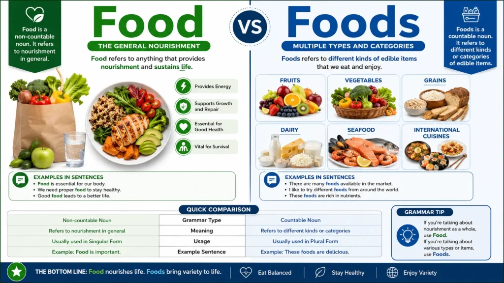food or foods