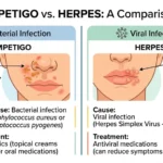 impetigo vs herpes