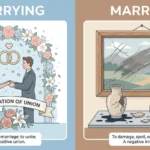 marrying or marring