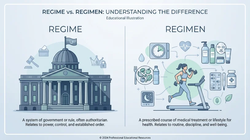 regime or regimen
