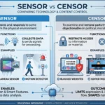 sensor or censor