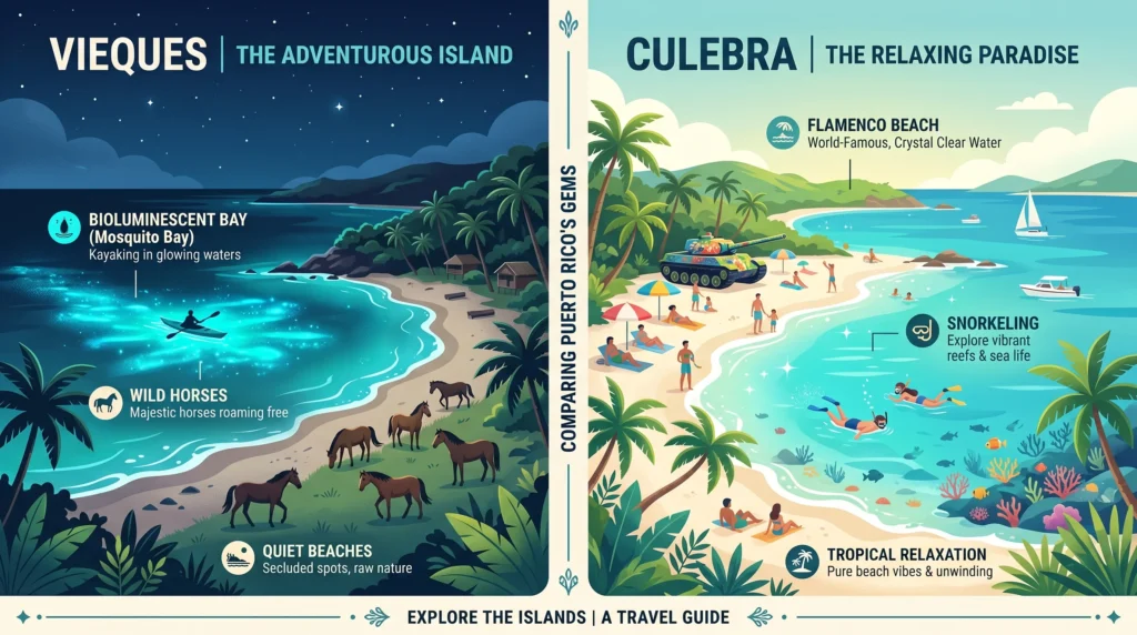 vieques or culebra
