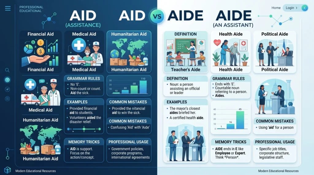 aid or aide