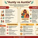 aunty or auntie