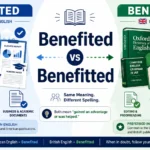 benefited or benefitted