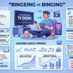 bingeing or binging