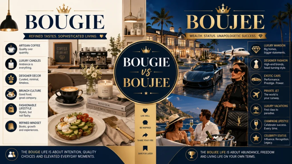 bougie or boujee