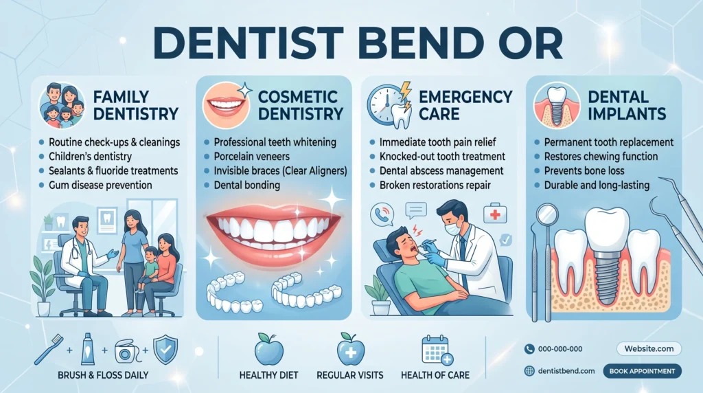 dentist bend or