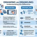 drawing or drawling