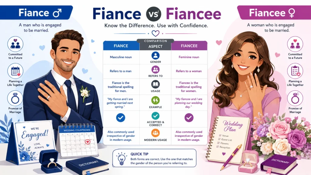 fiance or fiancee