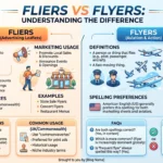 fliers or flyers