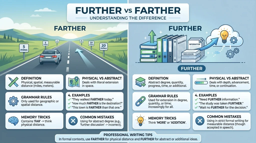 further or farther
