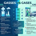 gasses or gases